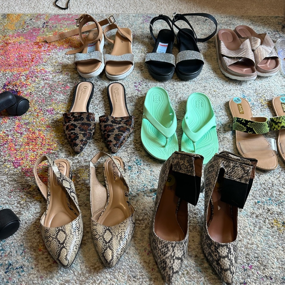 Size 8-8.5 shoe haul